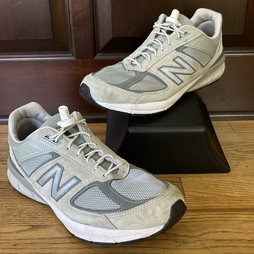 New Balance 990 v5 10.5 wide(2E) EU44.5 grey/silver